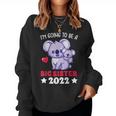 Become Big Sister 2022 Koala Women Sweatshirt