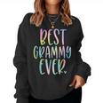 Best Grammy Ever Mother's Day Tie Dye Women Sweatshirt