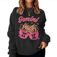 Black Nails Zodiac Birthday Gemini Queen Women Sweatshirt