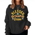 Blessed To Be Called Gram Cute Sunflower Women Sweatshirt