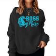 Boss Mare Equestrian Horseback Riding Girls For Women Women Sweatshirt