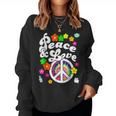 Camisa De Tinte Anudado Para Símbolo De La Paz Y Amor Sudadera Mujer