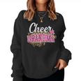 Cheer Grandma Leopard Cheerleading Grandma Women Sweatshirt