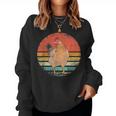 Chicken Retro Vintage Chicken Women Sweatshirt