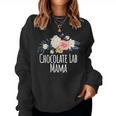 Colored Saying Chocolate Lab Mama Women Sweatshirt