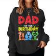 Dad And Mom Birthday Boy Gorilla Game Family Matching Women Sweatshirt