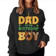 Dad And Mom Birthday Boy Lion Family Matching Women Sweatshirt