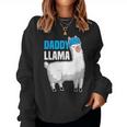 Daddy Llama Bester Papa Aller Zeiten Dada Father's Day Sweatshirt Frauen