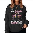 Damen Team Braut Outfit Jga Frauen Junggesellinnenabschied Sweatshirt Frauen