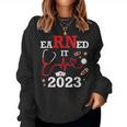 Earned It 2023 For Nurse Graduation Or Rn Lpn Class Of Women Sweatshirt