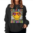 Field Day 2Nd Grade Groovy Fun Day Sunglasses Field Trip Women Sweatshirt