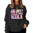 In My Field Day Era Field Trip Groovy Teacher Student Women Sweatshirt