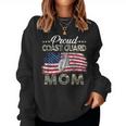 Flag Proud Coast Guard Mom For Coast Guard Mom Women Sweatshirt