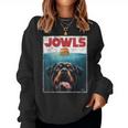 Rottie Rottweiler Jowls Burger Giant Tank Dog Mom Dad Women Sweatshirt