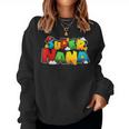 Gamer Super Nana Family Matching Game Super Nana Superhero Women Sweatshirt