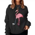 Golf Flamingo Lover Floral Summer Cute Women Sweatshirt