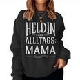 Heldin Des Alltags Mama Muttertag Beste Baby Mütter Sweatshirt Frauen