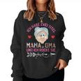 Ich Habe Zwei Titel Mama Und Oma Mother's Day Grandma S Sweatshirt Frauen