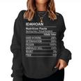 Idahoan Nutrition Facts Idaho Pride Women Sweatshirt