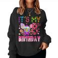 Its My 8Th Birthday Candy Candyland Birthday Girl 8 Year Old Women Sweatshirt