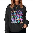 Its Me Hi Im The Birthday Girl Its Me Groovy For Girls Women Women Sweatshirt