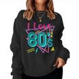 J'aime Les Années 80 I Love The 80S Women Sweatshirt