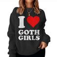 J'aime Les Filles Gothiques Women Sweatshirt