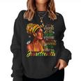 Junenth I Am The Storm Black Black History Month Women Sweatshirt
