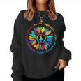 Kindness Peace Equality Love Hope Rainbow Human Rights Women Sweatshirt