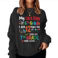 My Last Day Of 6Th Grade I'm 12 Years Old Look Out 7Th Grade Women Sweatshirt