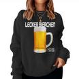 Lecker Bierchen X If True Love Had A Taste Beer Beer Fun Sweatshirt Frauen