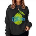Liguria Retro Olive Italy Vintage Souvenir Women Sweatshirt