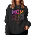 Lustig Karierte Mama Muttertag Sweatshirt Frauen