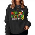 Ma Medical Assistant Junenth Black History Nurse Life Women Sweatshirt