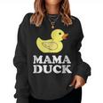 Mama Duck Mother Bird Women Sweatshirt