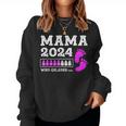 Mama Loading Mutter 2024 Wird Geladen Mama Sweatshirt Frauen