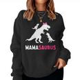 Mamasaurus 2 Kinder Für Mama Zum Muttertag Weihnachten Sweatshirt Frauen