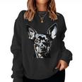 Miniatur Pinscher Minpin Min Pin Welpe Hund Papa Mama Energie Sweatshirt Frauen