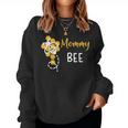 Mommy Of The Bee 1St Birthday Outfit First Bee Day Family Women Sweatshirt