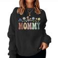 Mommy Wildflower Floral Mommy Women Sweatshirt