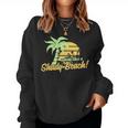 Nobody Likes A Shady Beach Summer Sarcastic Family Joke Sun Women Sweatshirt