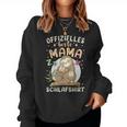 Offizielles Beste Mama Schlaf Faultier-Familie Sweatshirt Frauen