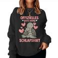 Offizielles Beste Mama Schlaf Schildkröte Muttertag Mom Sweatshirt Frauen