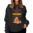 Offizielles Beste Mama Schlafanzug Faultier Muttertag Sweatshirt Frauen