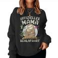 Offizielles Mama Schlaf Faultier Mutter Mit Kind Sweatshirt Frauen