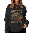 Old Car Rockabilly Hot Rod Rock 'N' Roll Pin-Up Girl Women Sweatshirt