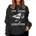 Opossum Live Love Lobotomy Possum Street Trash Cat Women Women Sweatshirt