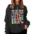 In My Peace Out 1St Grade Era Last Day Of School Teacher Kid Women Sweatshirt