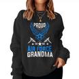 Proud Air Force Grandma Us Air Force Military Women Sweatshirt