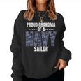 Proud Grandma Of A Navy Sailor Veteran Day Women Sweatshirt